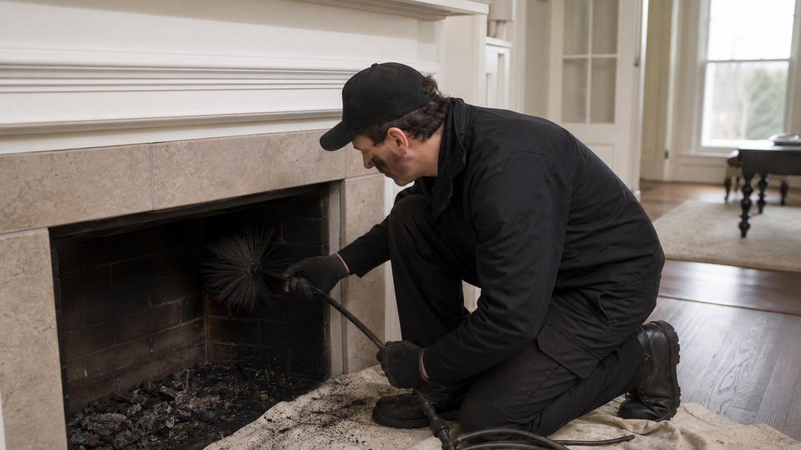 Practical chimney sweep & inspection in Evanston
